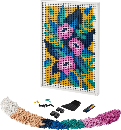 Slika LEGO® ART 31207 Cvjetna umjetnost