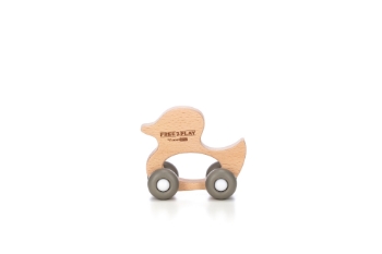 Slika Drvena patka na kotačima 46279 - FREE 2 PLAY