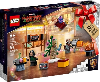Slika LEGO® SUPER HEROES 76231 Adventski kalendar čuvari galaksije