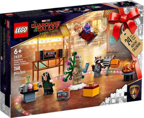 Slika LEGO® SUPER HEROES 76231 Adventski kalendar čuvari galaksije