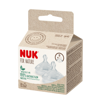 Slika Sisač silikonski za bočicu For Natur S 2/1 multicolor NUK