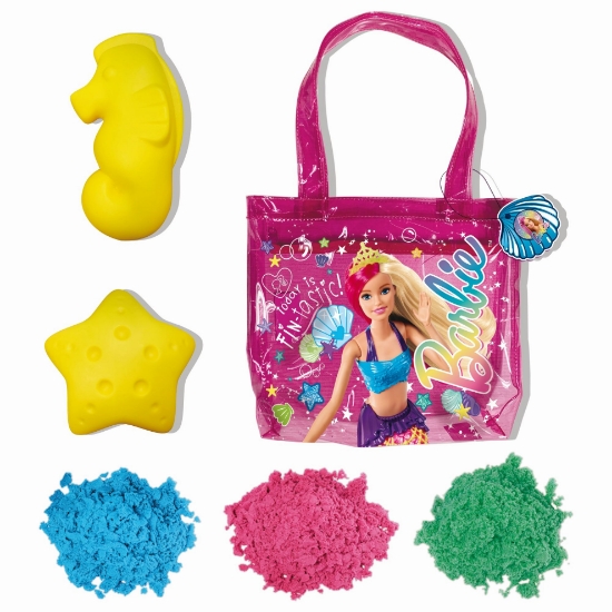 Slika BARBIE glitter kinetički pijesak u torbi 500 g LISCIANI