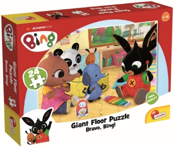 Slika Maxi puzzle BING 24 kom Let's go Bing LISCIANI