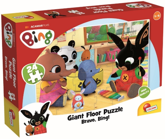 Slika Maxi puzzle BING 24 kom Let's go Bing LISCIANI