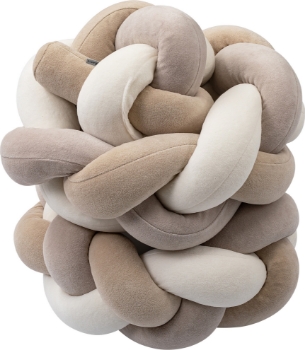 Slika BUBABA BY FREEON ogradica za krevet, bež-bijela 