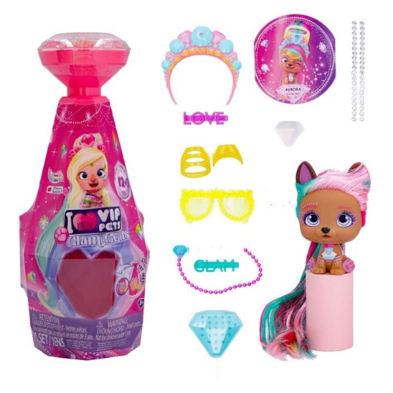 Slika Psić Vip Pets Glam Gems IMC TOYS