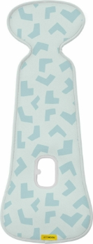 Slika Zračna podloga za autosjedalicu grupa 1 uzorak tetris plava AeroMoov