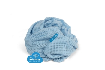 Slika Plahta s gumicom za dječji krevet 140x70cm plava AeroSleep