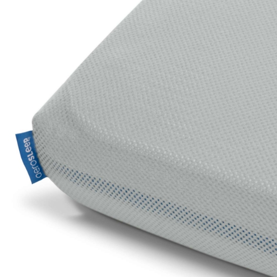 Slika Plahta s gumicom za dječji krevet  60x120cm siva AeroSleep