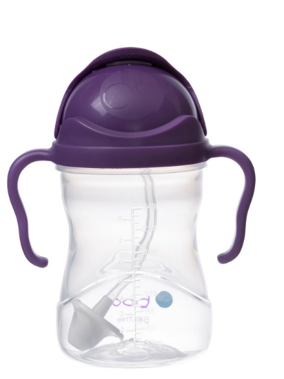 Slika Sippy cup bočica sa slamkom -  grape b.box