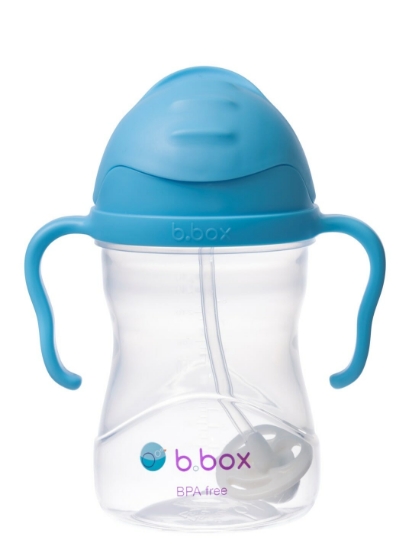 Slika Sippy cup bočica sa slamkom - blueberry b.box