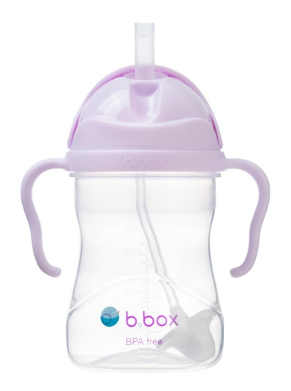 Slika Sippy cup bočica sa slamkom - boysenberry b.box