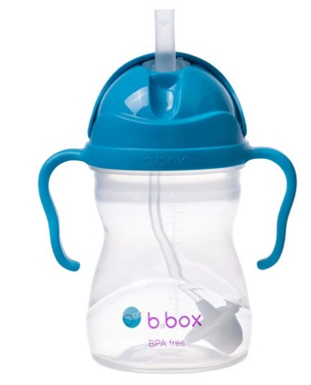 Slika Sippy cup bočica sa slamkom - cobalt b.box