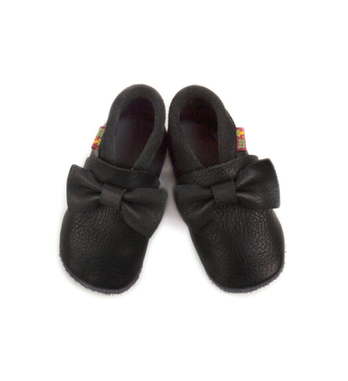 Slika Baobaby Mekane dječje cipelice, Piruetice, Black, XS