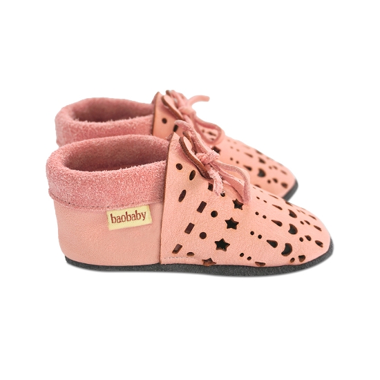 Slika Baobaby Mekane dječje cipelice, Sandalice, Dots pink, L