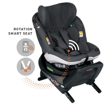 Slika Autosjedalica iZi Turn M i-Size, Antracit mesh, tamno siva BeSafe 