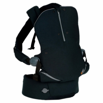 Slika BeSafe nosiljka Haven Night Premium Leaf, crna