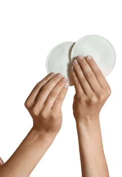 Slika Carriwell Jastučići za dojilje, perivi - bijeli , 6kom u paketu