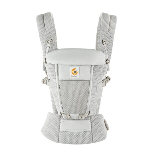 Slika Ergobaby Adapt Soft Flex Mesh nosiljka, Pearl Grey