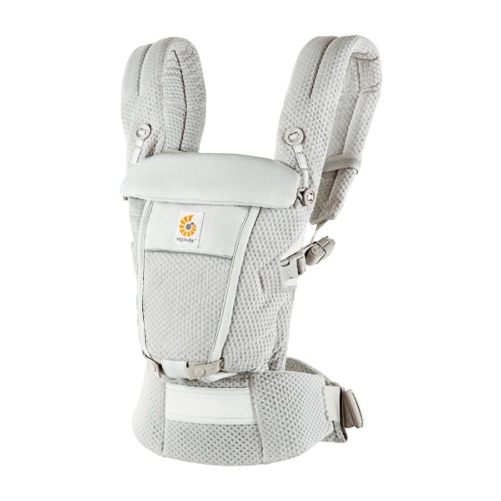 Slika Ergobaby Adapt Soft Flex Mesh nosiljka, Pearl Grey