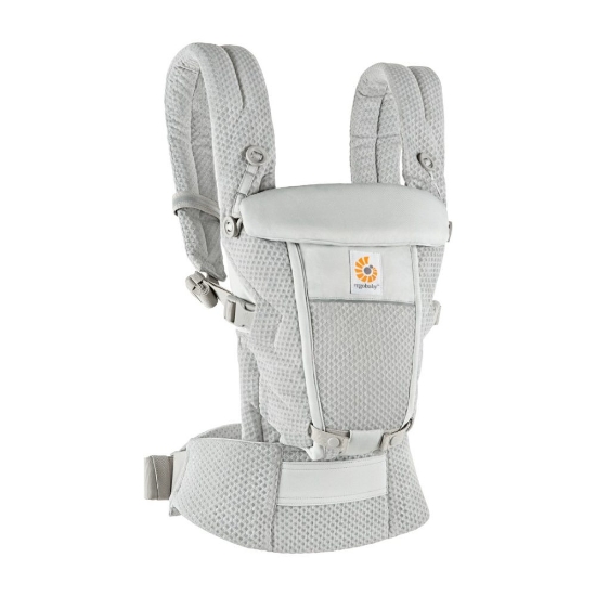 Slika Ergobaby Adapt Soft Flex Mesh nosiljka, Pearl Grey