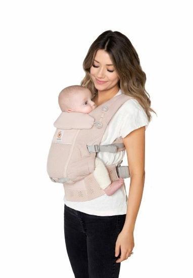 Slika Adapt Soft Flex Mesh nosiljka, Roza Quartz - Ergobaby 