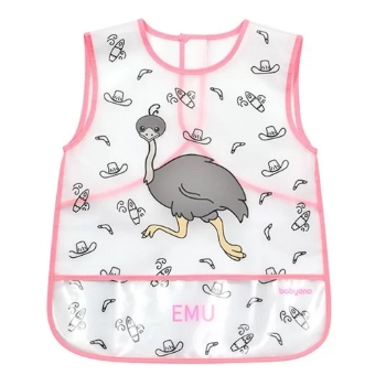 Slika Podbradnjak košuljica 24+ mjeseci Active Baby Emu roza BabyOno