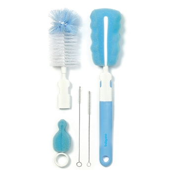 Prikažite detalje za Set za čišćenje bočica plavi BabyOno Slika Set za čišćenje bočica plavi BabyOno