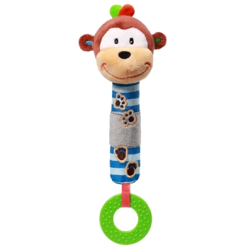 Prikažite detalje za Skvičavac igračka majmun George BabyOno Slika Skvičavac igračka majmun George BabyOno
