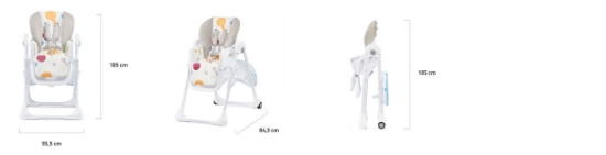 Slika Hranilica za djecu c šarena Kinderkraft