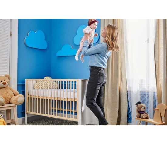Slika  Kinderkraft MIA krevetić, bijeli 