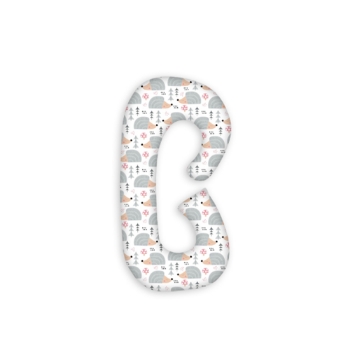 Slika Jastuk za dojenje tip C boja 162 ježići SuperMami