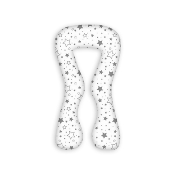 Slika Jastuk za dojenje tip U boja 149 zvijezdice SuperMami