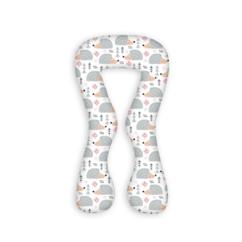 Slika Jastuk za dojenje tip U boja 162 ježići SuperMami