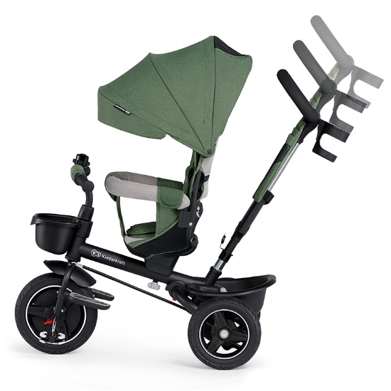 Slika Tricikl SPINSTEP platinum/grey Kinderkraft