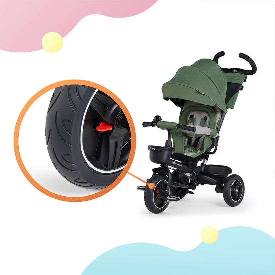 Slika Tricikl SPINSTEP platinum/grey Kinderkraft