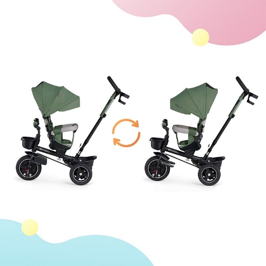 Slika Tricikl SPINSTEP platinum/grey Kinderkraft