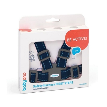Slika Sigurnosni pojas za učenje hodanja tamnoplava-plava BabyOno