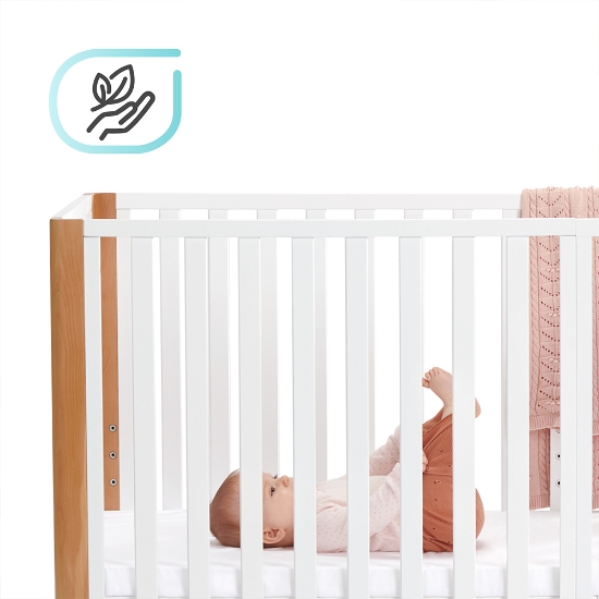 Slika Kinderkraft KOYA krevetić za bebe 4 u 1 + madrac 