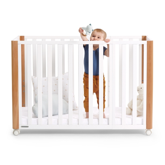 Slika Kinderkraft KOYA krevetić za bebe 4 u 1 + madrac 