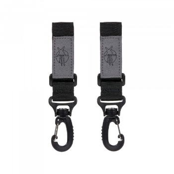 Slika CAS Kukice za kolica crne 2 kom Lässig 