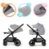 Slika Dječja kolica Everyday 2u1 light gray CZM Kinderkraft