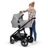 Slika Dječja kolica Everyday 2u1 light gray CZM Kinderkraft