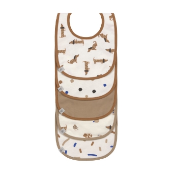 Slika Lässig Set Podbradnjaka 5 kom Little Mateys plavi