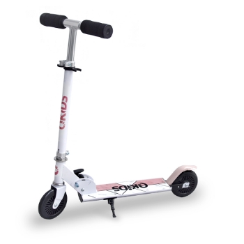 Prikažite detalje za QKIDS FLO romobil, aluminium pink  Slika QKIDS FLO romobil, aluminium pink