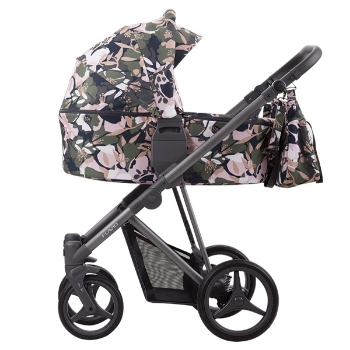 Slika Dječja kolica Bebetto Flavio Flowers 01/GRF 3u1 B