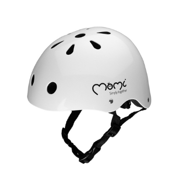 Slika Dječja kaciga MIMI bijela MoMi