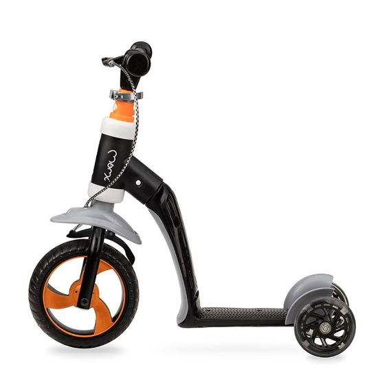 Slika MoMi ELIOS balans bicikl i romobil, orange 