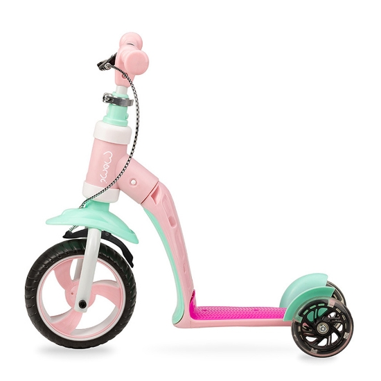 Slika MoMi ELIOS balans bicikl i romobil, pink 