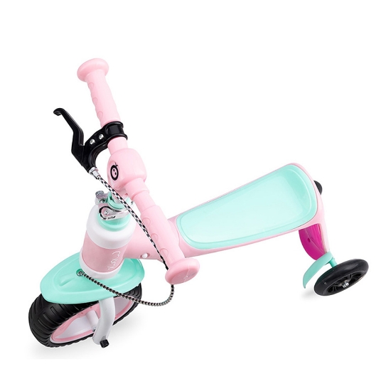 Slika MoMi ELIOS balans bicikl i romobil, pink 